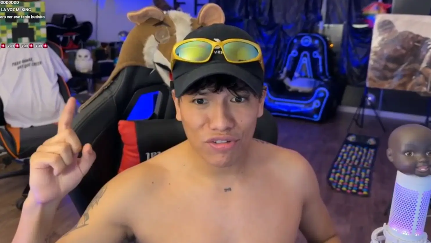 Setup de streaming de BUTIsito